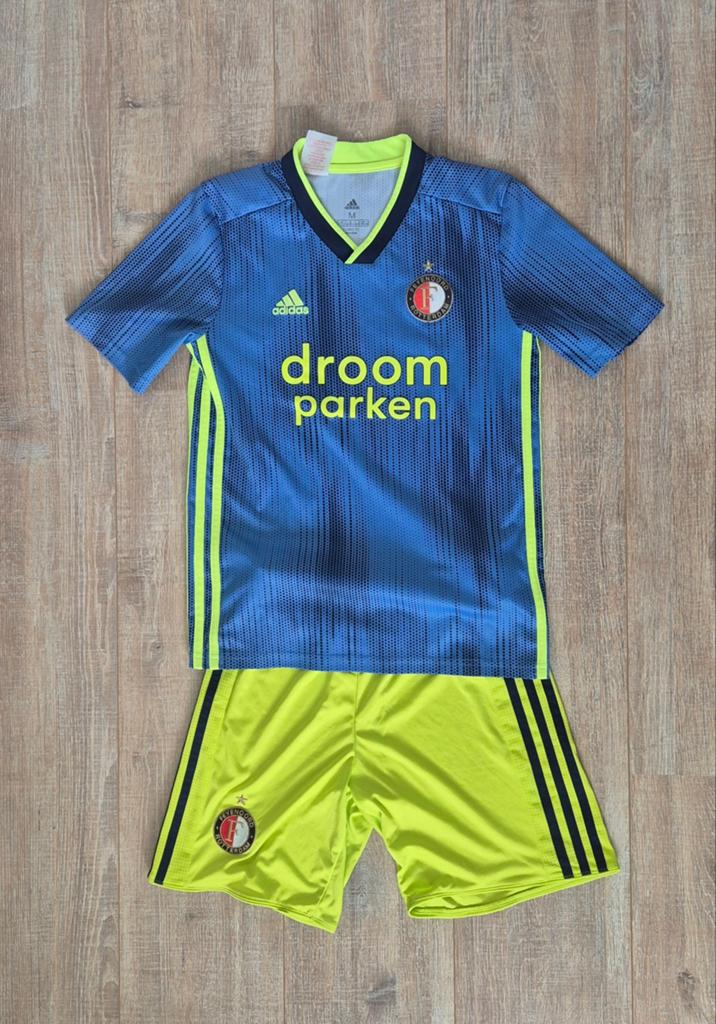 Feyenoord tenue kids maat M (11-12 jaar), Adidas, Gebruikt, Ophalen of Verzenden, Setje