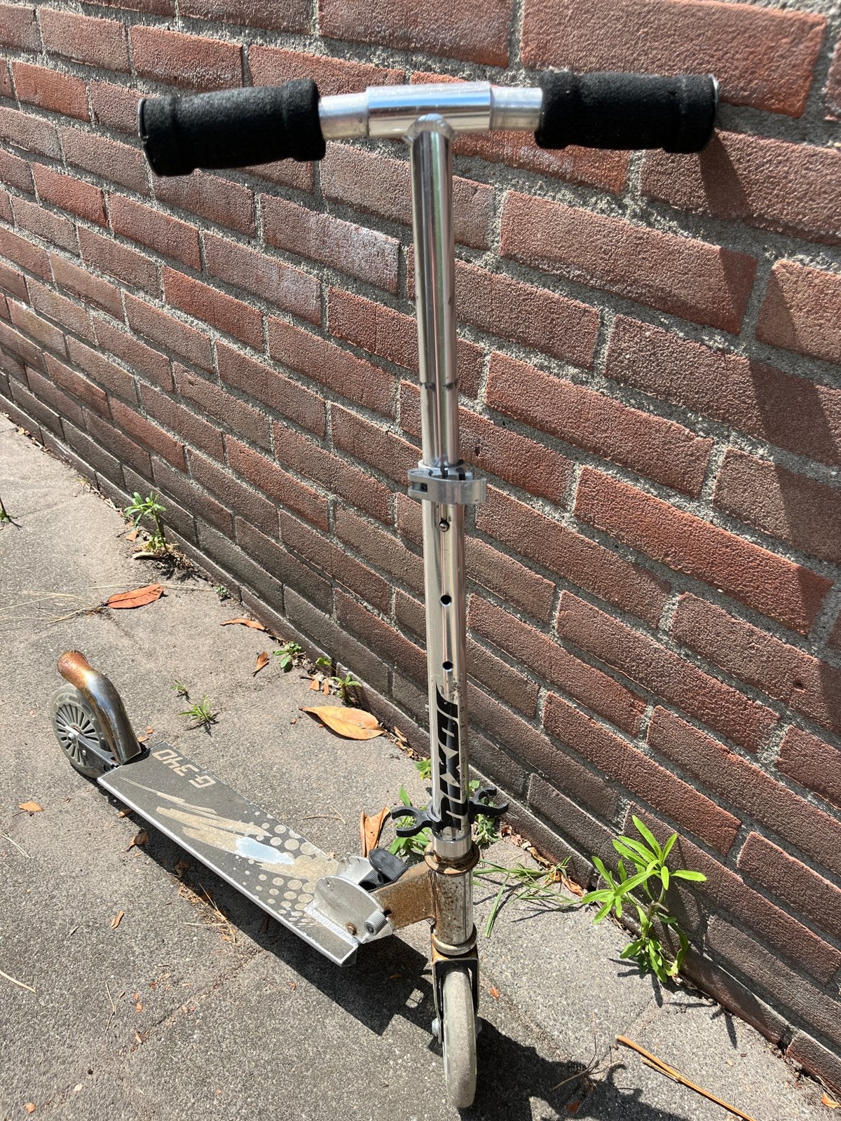 Inklapbare step met rem op achterwiel - Gebruikt, Ophalen, Gebruikt, Gewone step