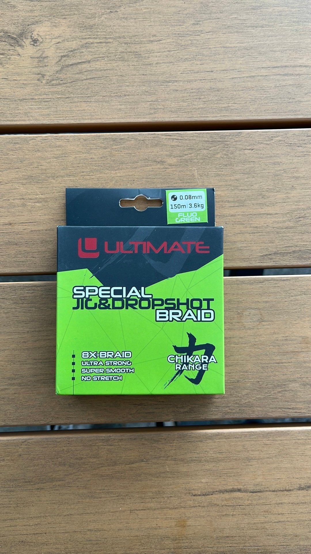 Ultimate special Jig & Dropshot braid, Ophalen of Verzenden, Nieuw, Vislijn