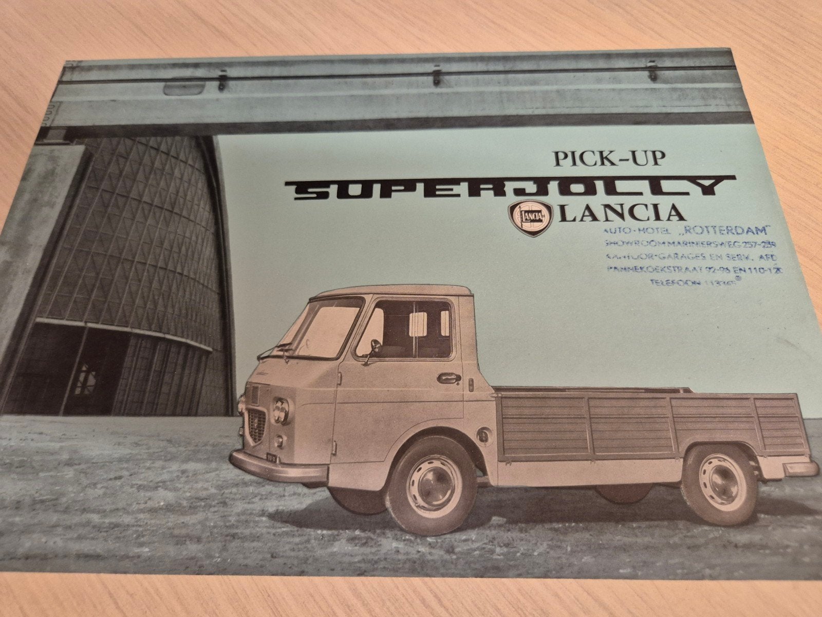 1964 echt zeldzame Lancia Super Jolly bus pick-up Nederlands, Ophalen of Verzenden, Zo goed als nieuw, Overige merken