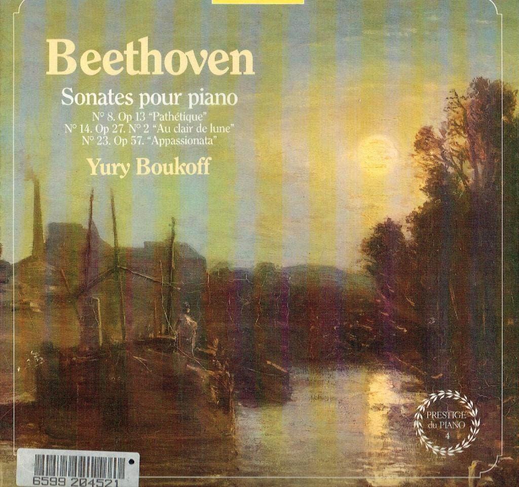 Ludwig van Beethoven- Yuri Boukoff – Sonates pour piano, Kamermuziek, Verzenden, Zo goed als nieuw, 12 inch