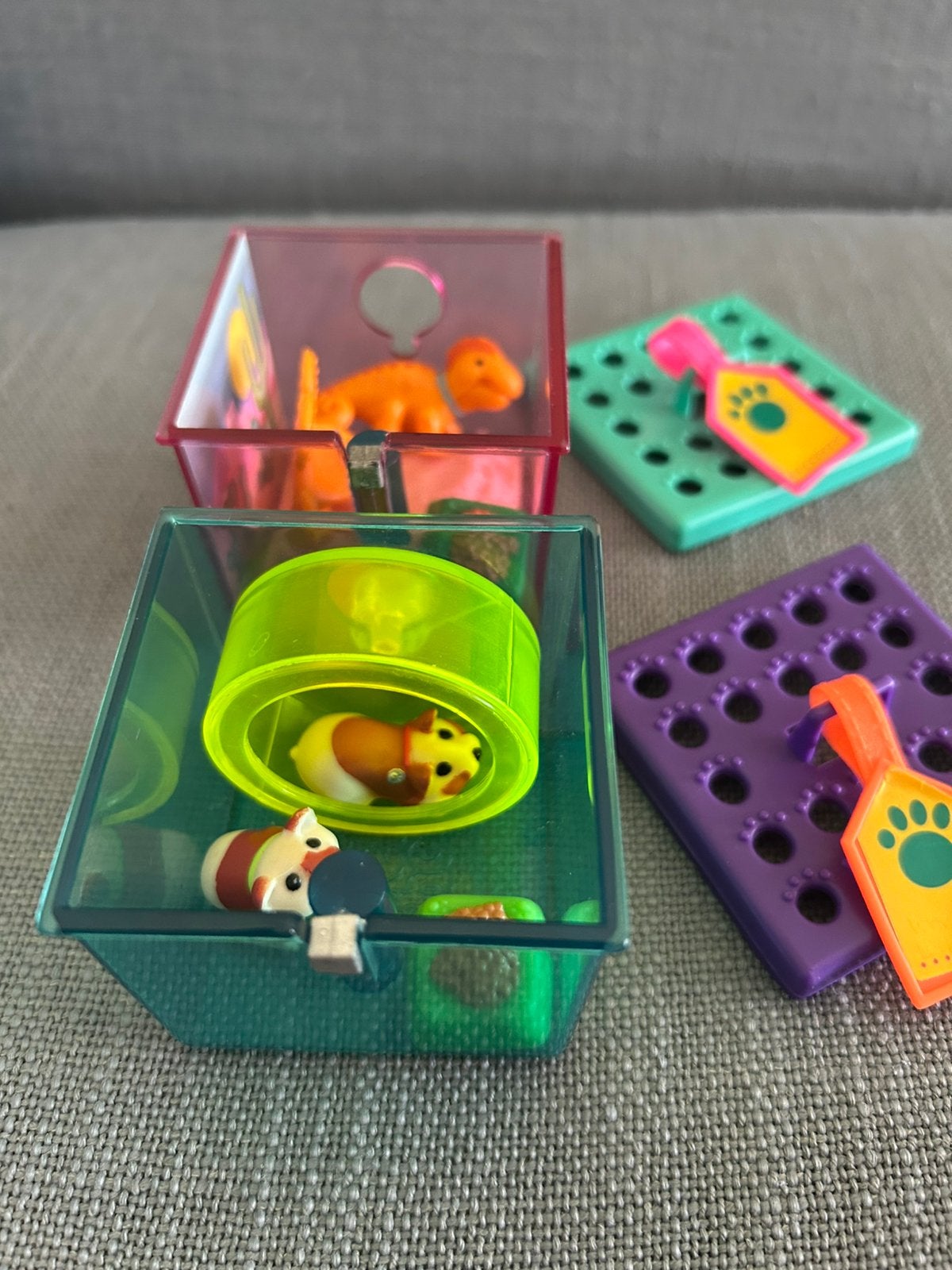 ** Littlest Pet Shop eerste versies 1992 Kenner 2 sets **, Ophalen of Verzenden, Zo goed als nieuw