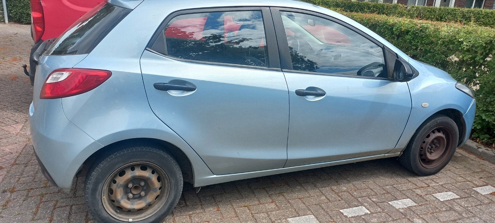 Mazda 2 1.3 55KW 5DRS 2008 Blauw, Auto's, Mazda, Voorwielaandrijving, 74 pk, 31 €/maand, 4 cilinders
