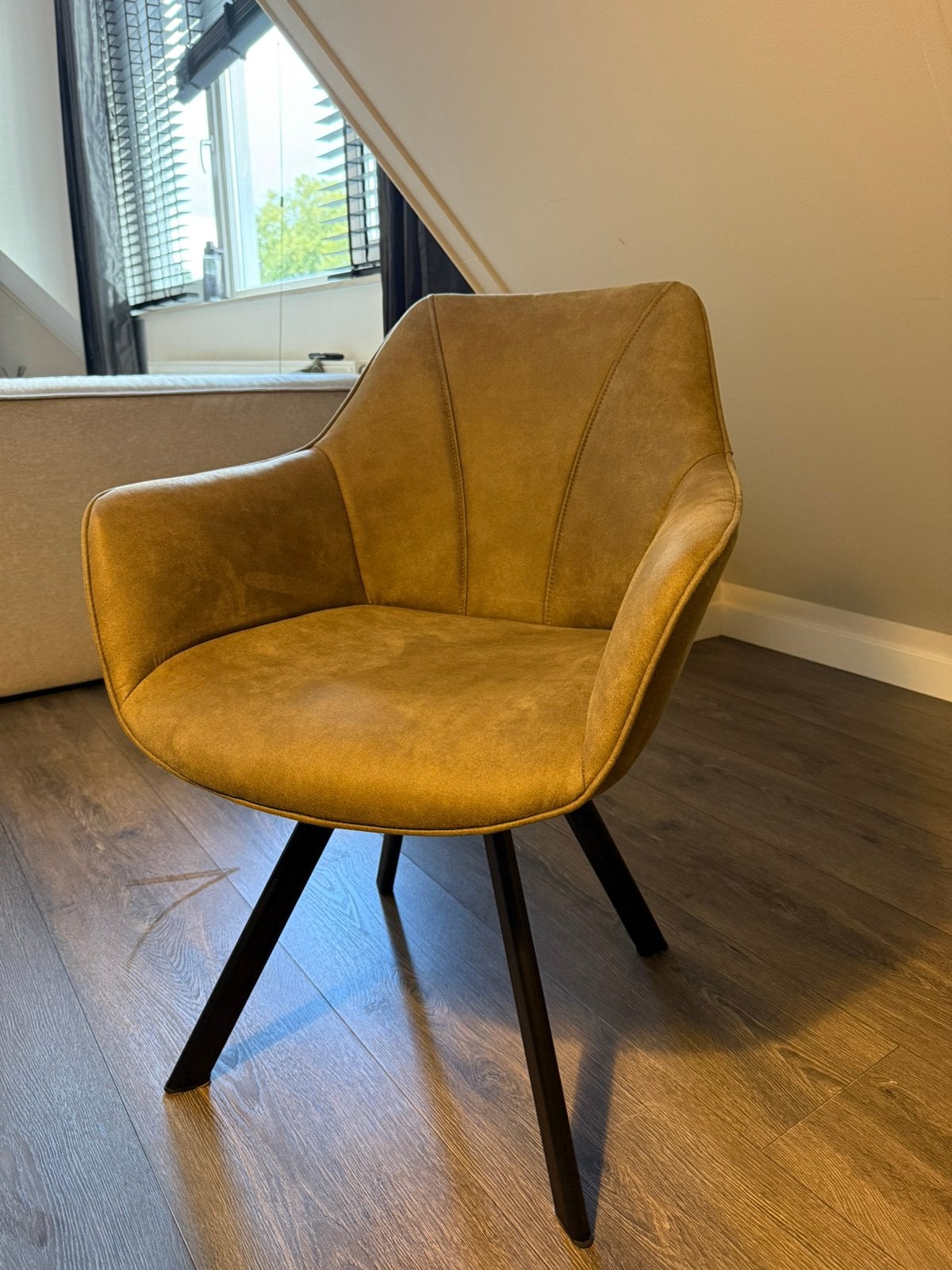 4 Eetkamer stoelen, Ophalen, Overige kleuren, Zo goed als nieuw, Vier