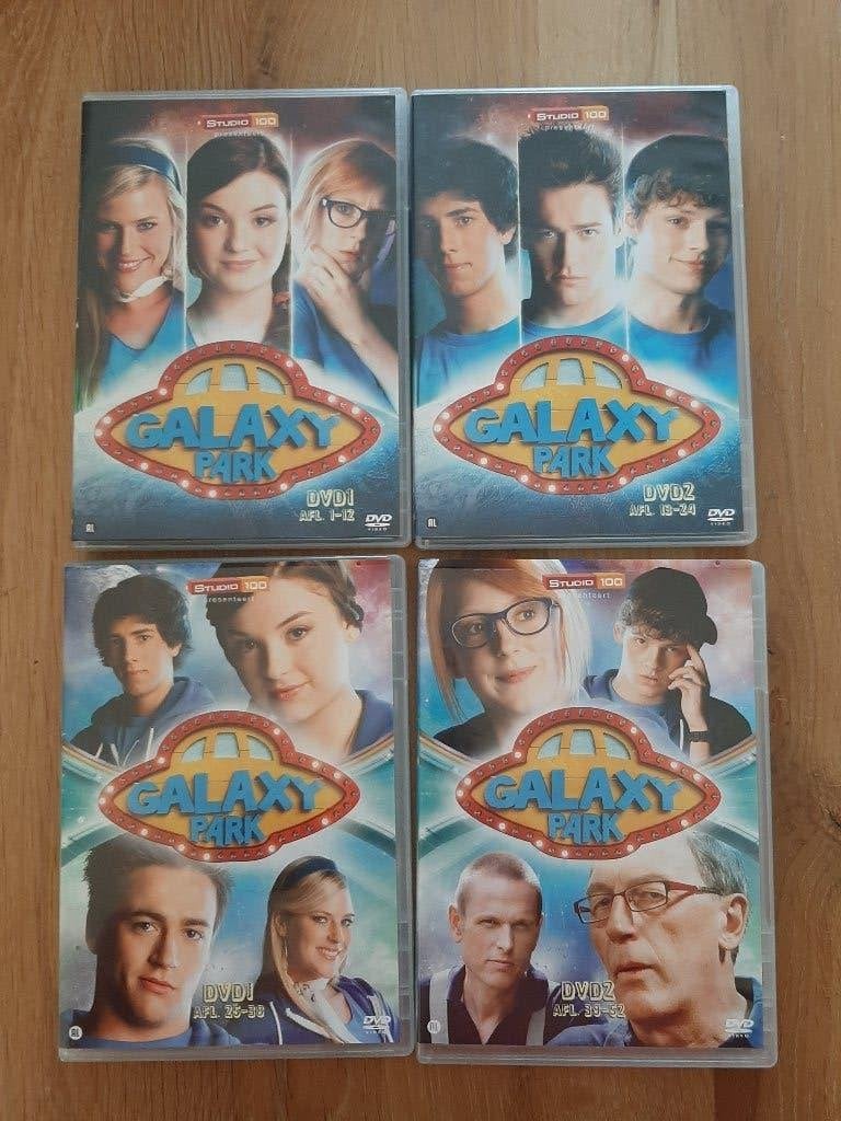 4 x Dvd Galaxypark Galaxy Park aflevering 1 - 52, Cd's en Dvd's, Alle leeftijden, Ophalen, Gebruikt