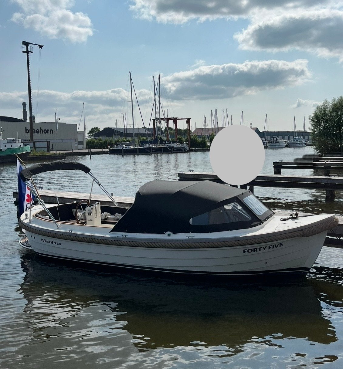 Maril 730 Sloep 'Forty Five' - Zeer compleet en goed onderho, Watersport en Boten, Sloepen, Ophalen, Overige typen, 38 pk, Binnenboordmotor