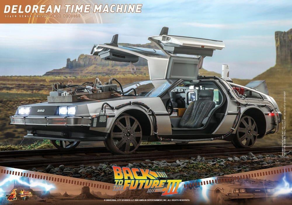 Hot Toys Back to the Future III Delorean MMS738, West Campus 1 76863 Herxheim (DE), Actiefiguur of Pop, Heo GmbH, Nieuw