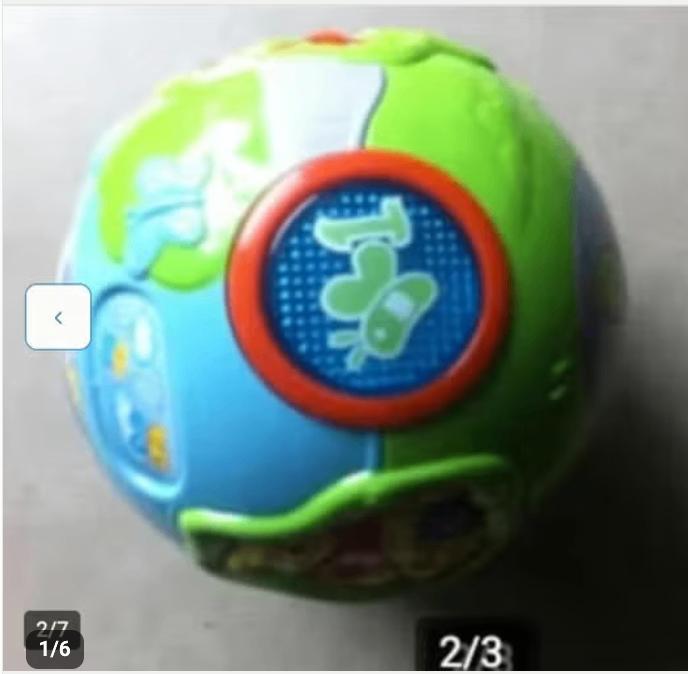 Kinder leer bal Disney met muziek, Ophalen of Verzenden, Overige figuren, Zo goed als nieuw, Overige typen