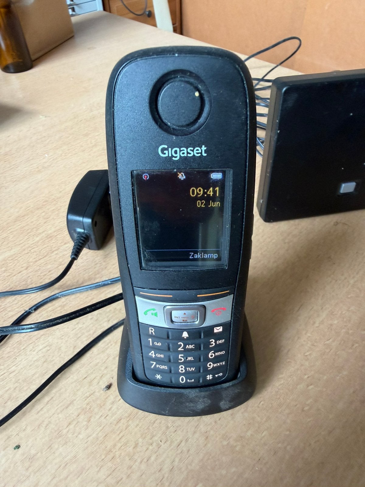 Gigaset E630A GO draadloze telefoon met basisstation., Ophalen of Verzenden, Zo goed als nieuw, 1 handset, Stralingsarm