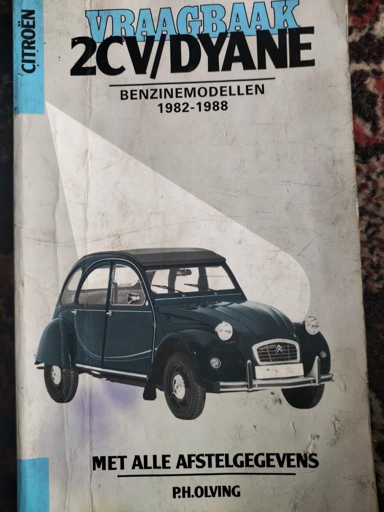 Werkplaats handboek Citroën 2CV/Dyane, Ophalen of Verzenden