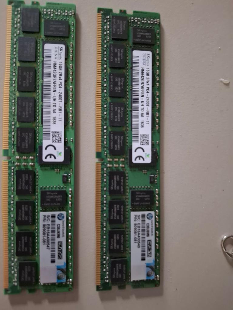 HPE 16GB DDR4 RAM Geheugenmodule, Computers en Software, Gebruikt, Server, DDR4, Ophalen of Verzenden