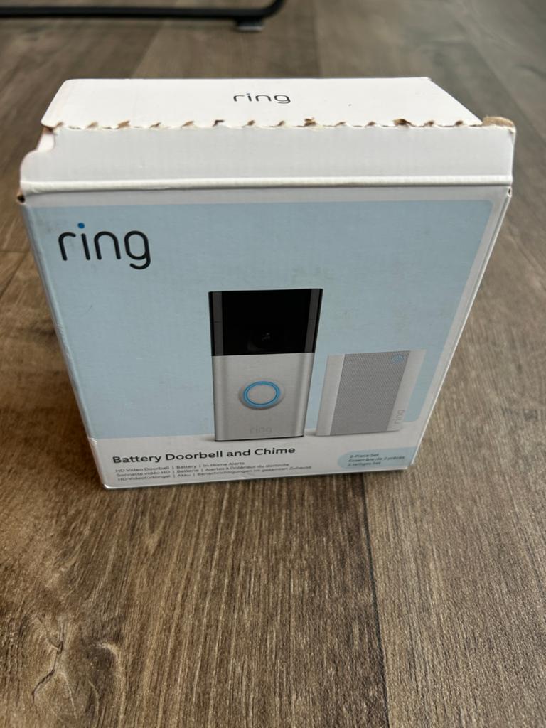 Ring deurbel en chime zo goed als nieuw! Helemaal compleet, Huis en Inrichting, Deurbellen, Ophalen, Zo goed als nieuw