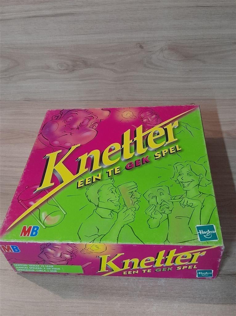 Knetter een te gek spel - s5358, Hobby en Vrije tijd, Gezelschapsspellen | Bordspellen, Verzenden, Zo goed als nieuw
