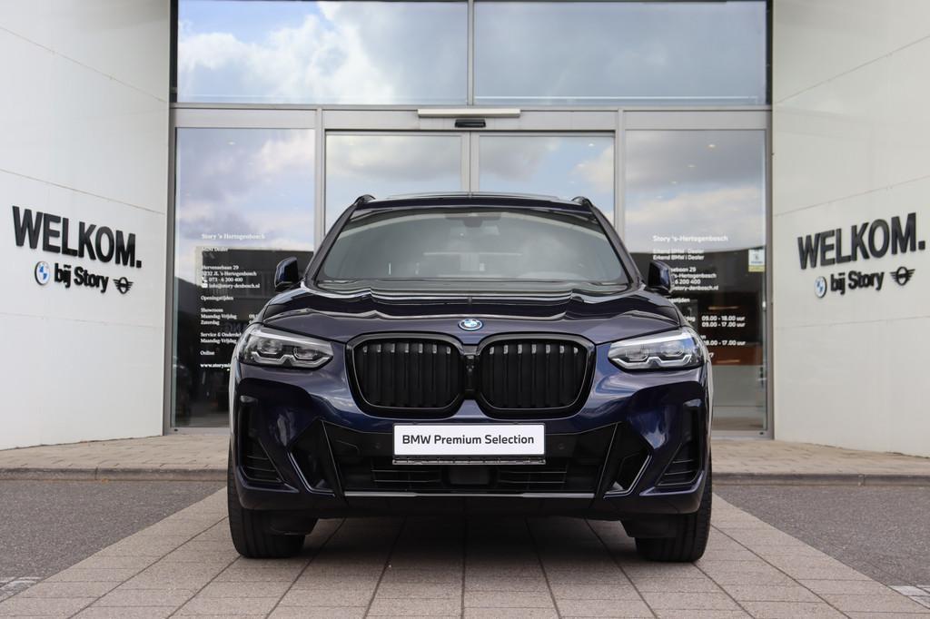 BMW X3 xDrive30e High Executive M Sport Automaat / Trekhaak, Auto's, BMW, 1998 cc, Gebruikt, Zwart, Blauw