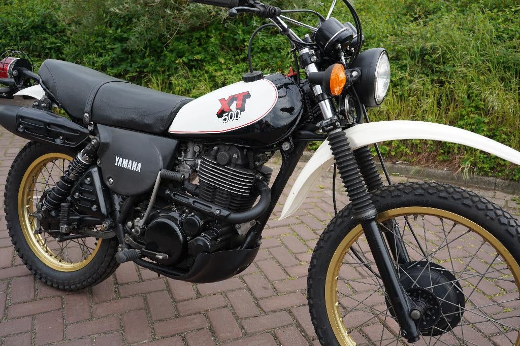 Zeer mooie Yamaha XT 500 b.j.1985 met alluminium tank, Motoren, Japan, J, 1 cilinder, 500 cc