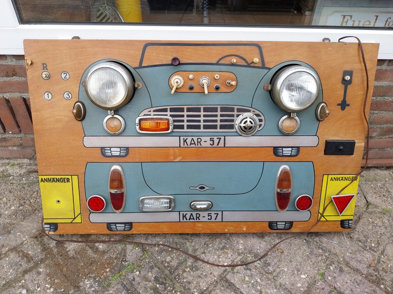 Zeldzaam KAR-57 Porsche Mancave Decoratie, Auto diversen, Ophalen