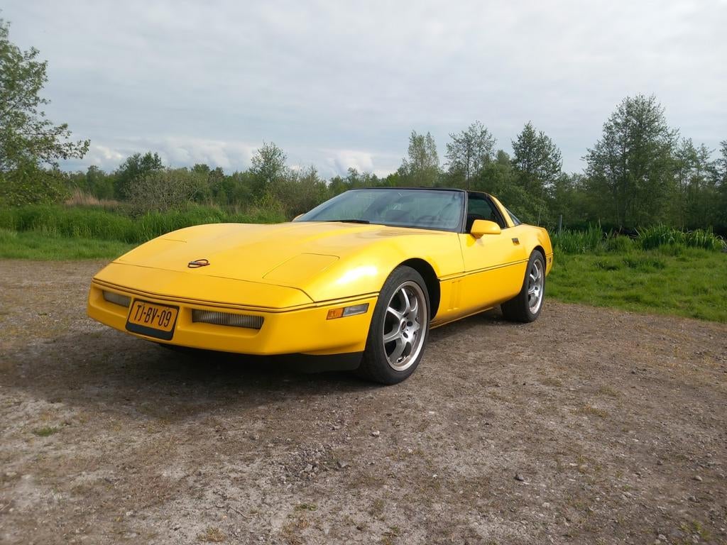 Chevrolet Corvette 1988 Geel, Auto's, Automaat, Geel, Corvette, Particulier