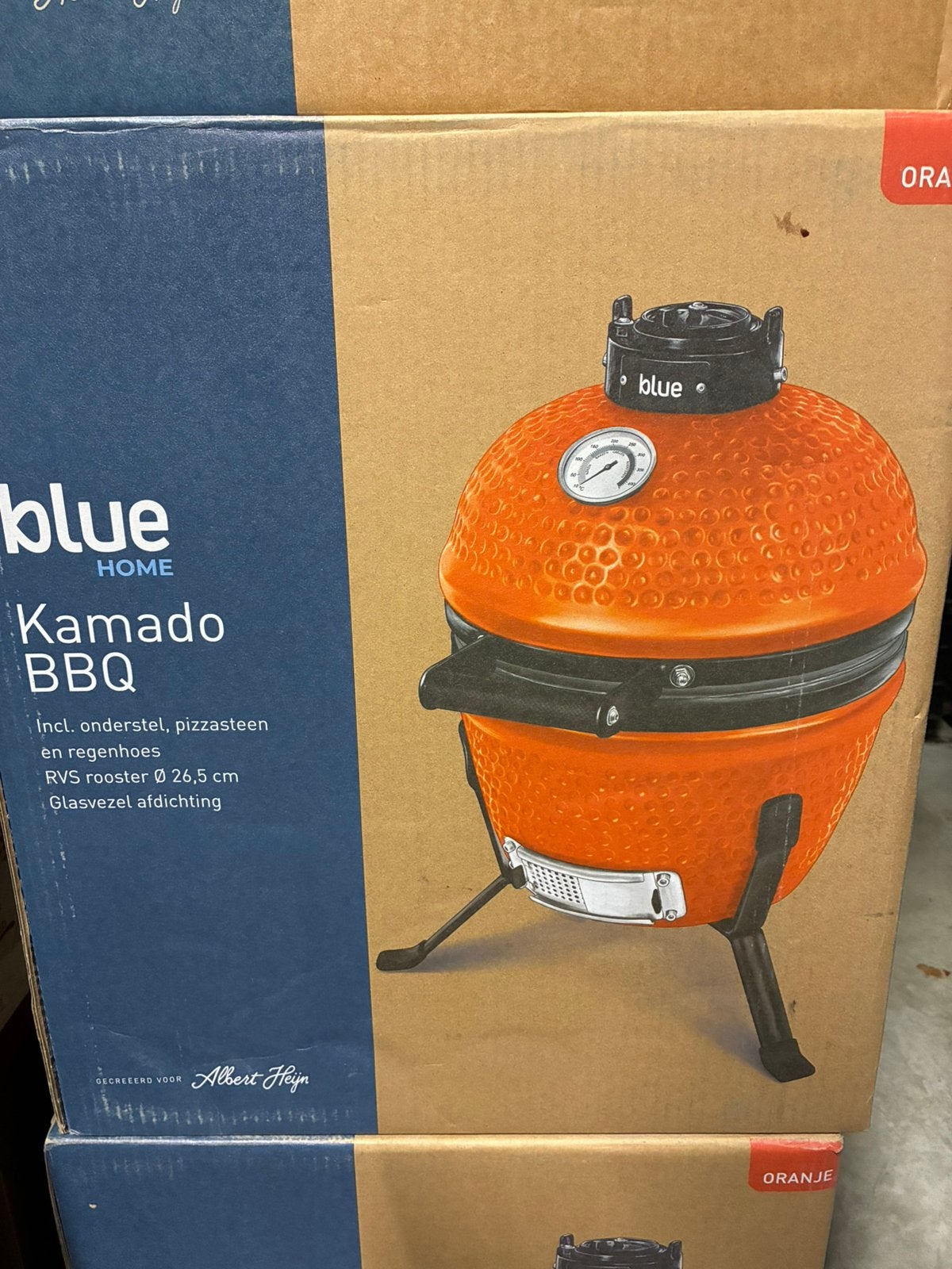 Blue Home Kamado oranje nieuw in doos, Ophalen, Nieuw