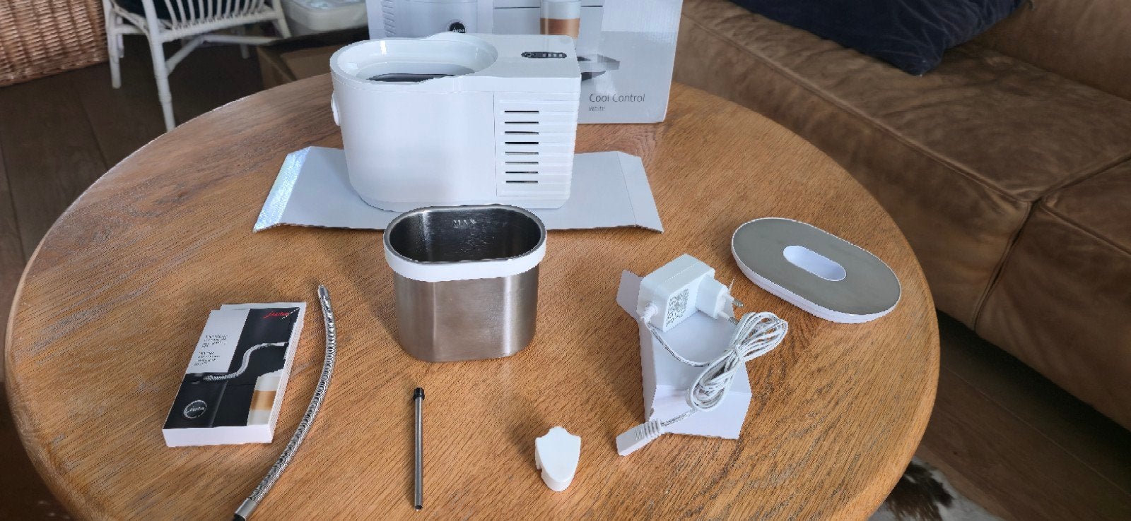 Jura Cool Control 0.6L Melkkoeler - Zo goed als nieuw, Witgoed en Apparatuur, Koffiemachine-accessoires, Ophalen of Verzenden
