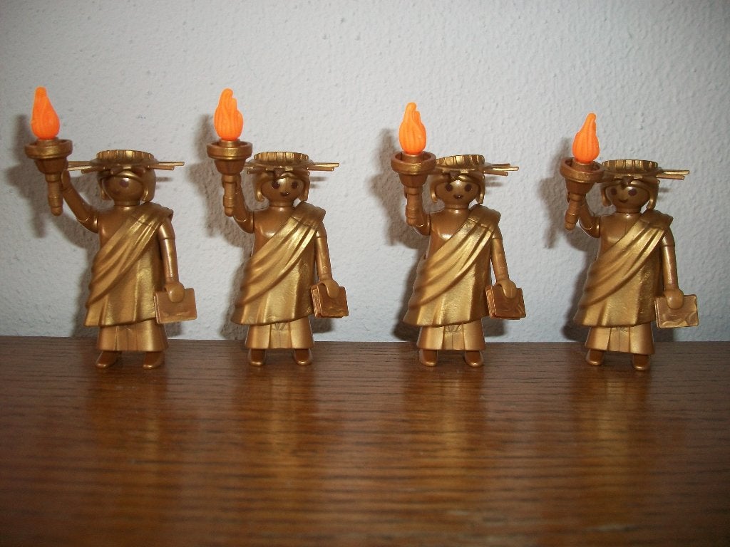 Vrijheidsbeeld / Statue of Liberty / Figures serie 12, Ophalen of Verzenden, Nieuw, Complete set, Figuren