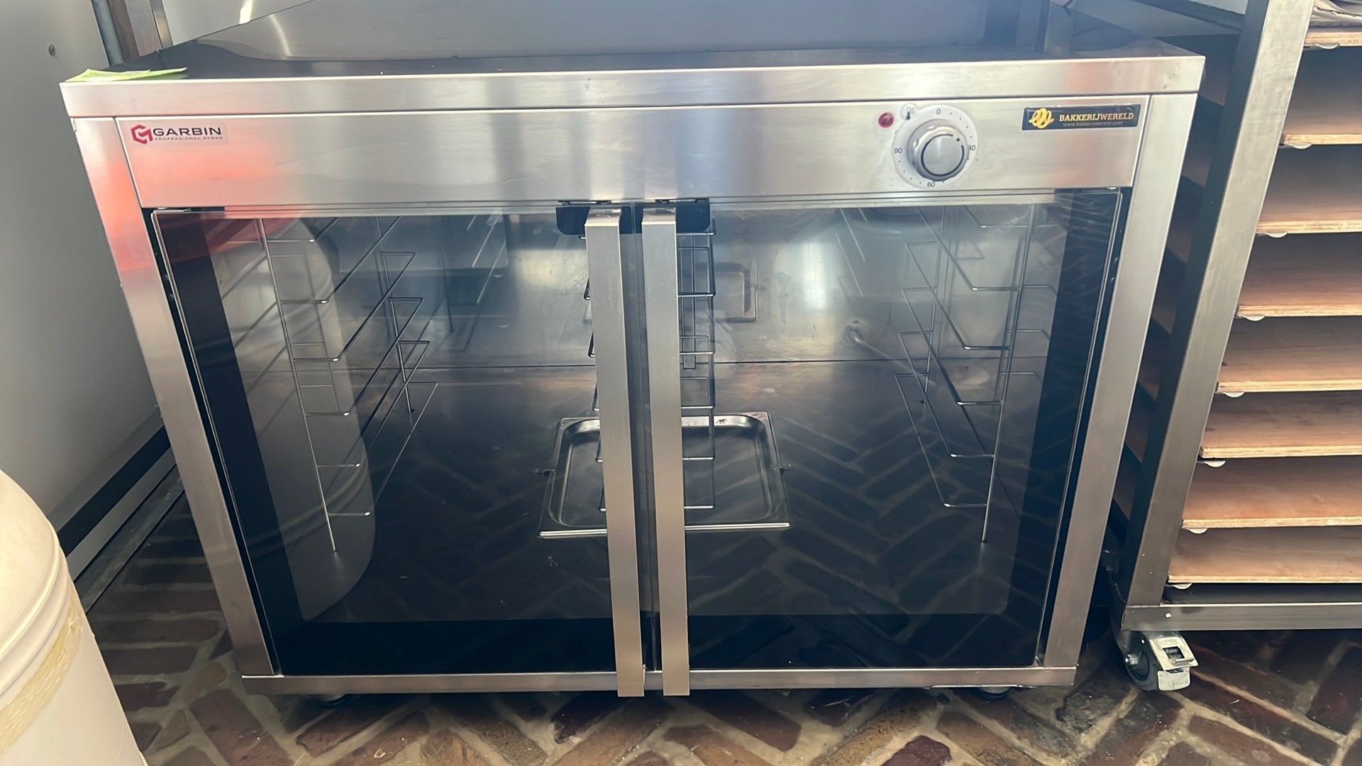 Rijskast voor 12 bakplaten 75dx98bx79h, Ophalen, Nieuw