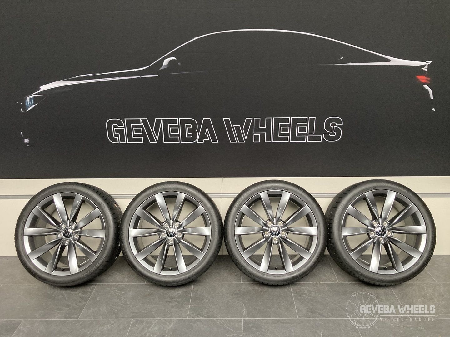 19” originele Volkswagen Passat B7 B8 velgen + banden 5x112, Auto-onderdelen, 19 inch, Gebruikt, -, -