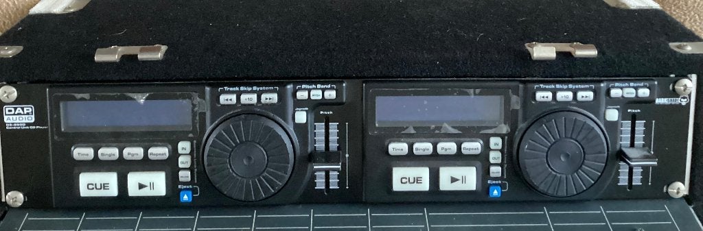 Dubbele cd speler met controller, Ophalen of Verzenden, Zo goed als nieuw, Dj-set, Overige merken