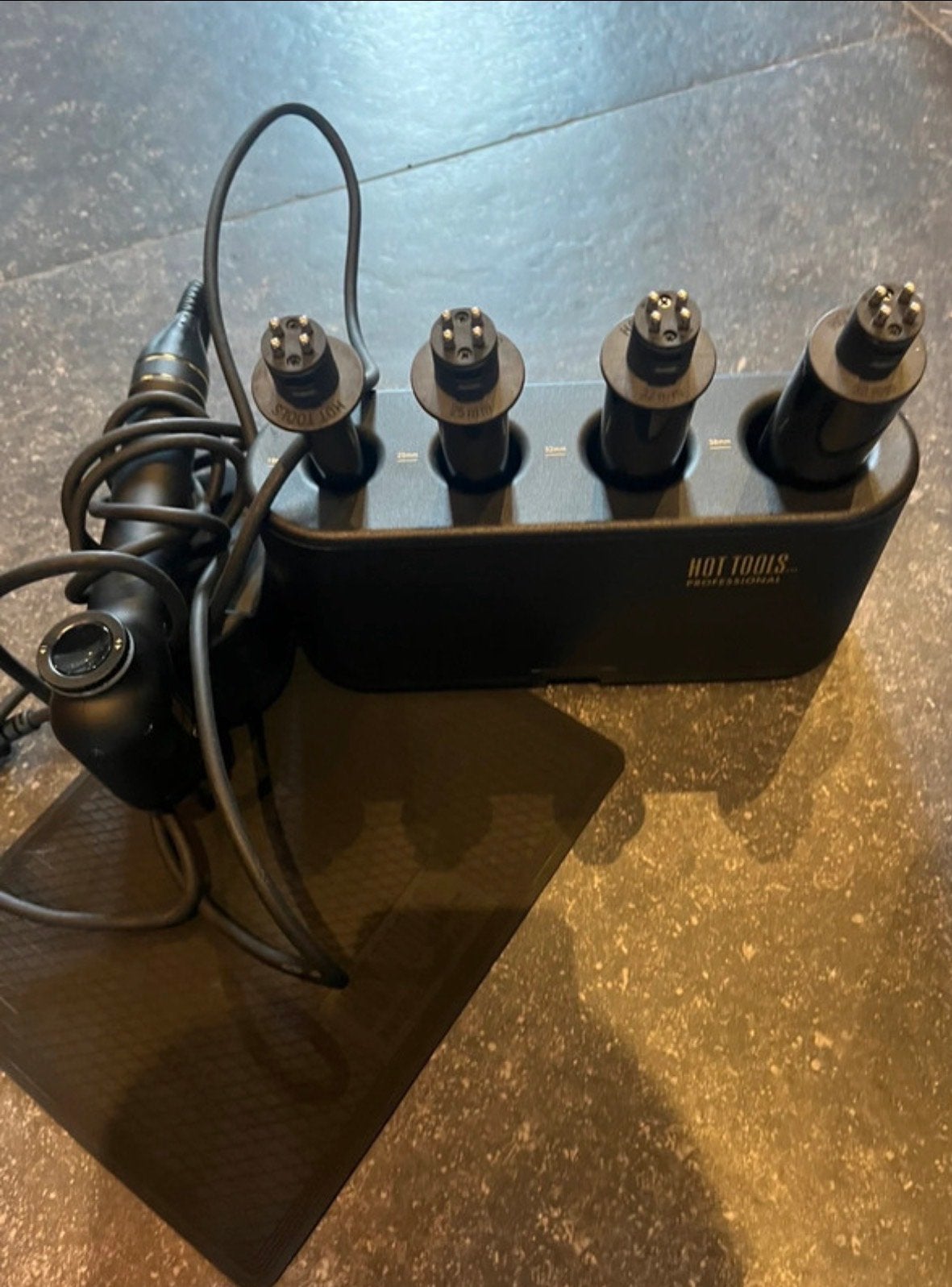 Hot Tools Curl Bar Set - Professionele Krultang, Ophalen of Verzenden, Zo goed als nieuw, Haarverzorging