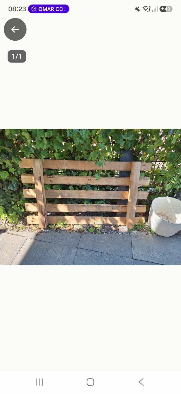 2 pallets gratis, Ophalen, Overige houtsoorten, Minder dan 200 cm, Pallet