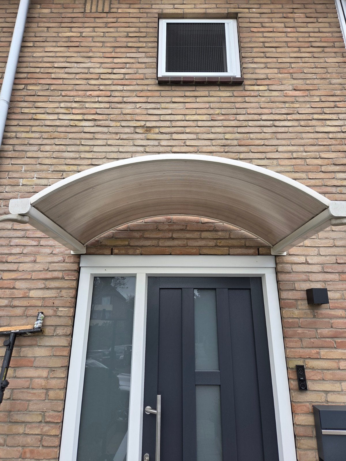 Moderne Afdak, Doe-het-zelf en Verbouw, Ophalen, 120 cm of meer, Minder dan 200 cm, Glas