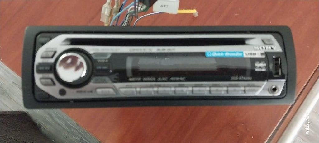autoradio Sony CDX 420U 4x 52 watt mp3front usb front aux, Verzenden, Zo goed als nieuw