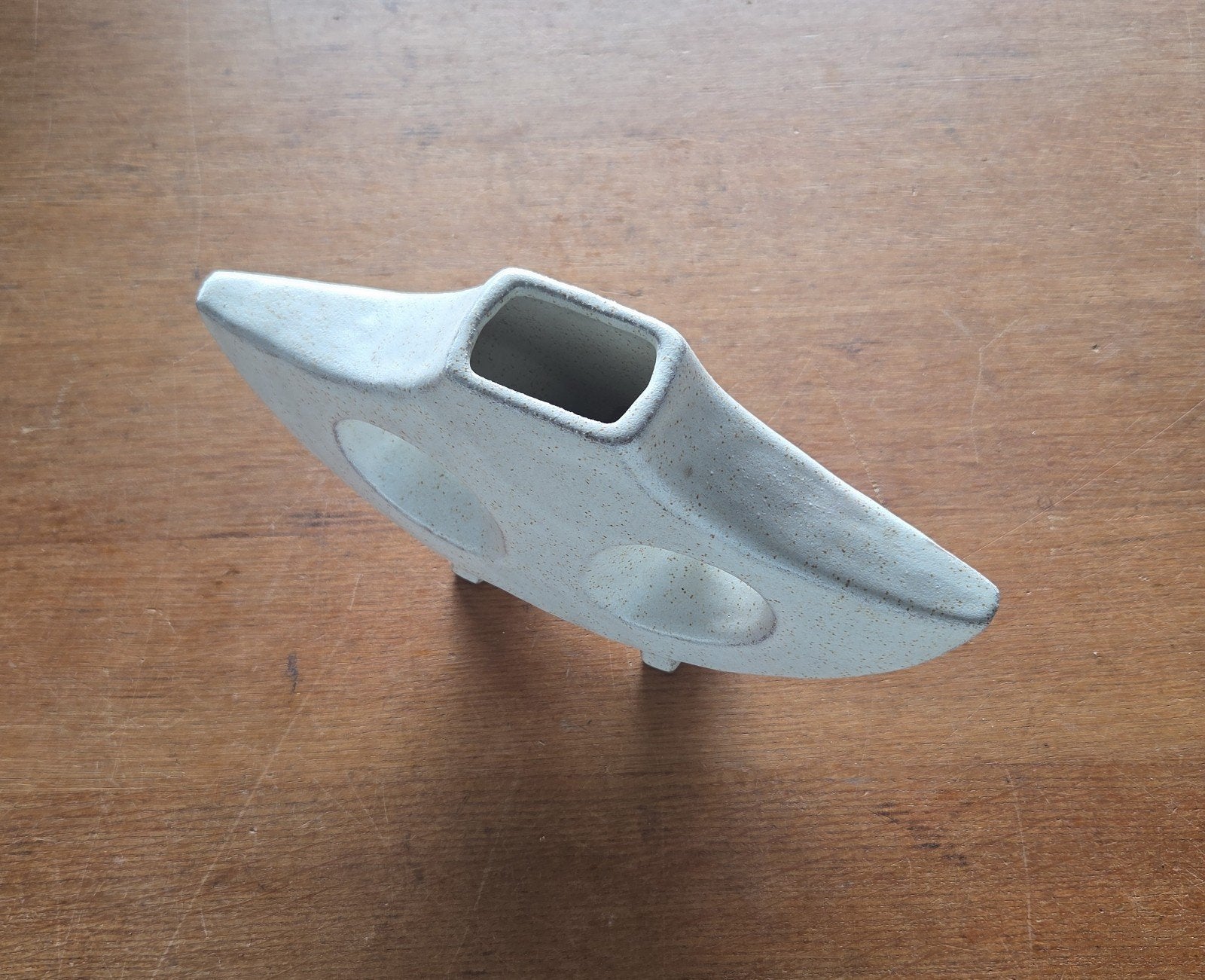 Vintage Japanse Ikebana space age vaas, Ophalen of Verzenden