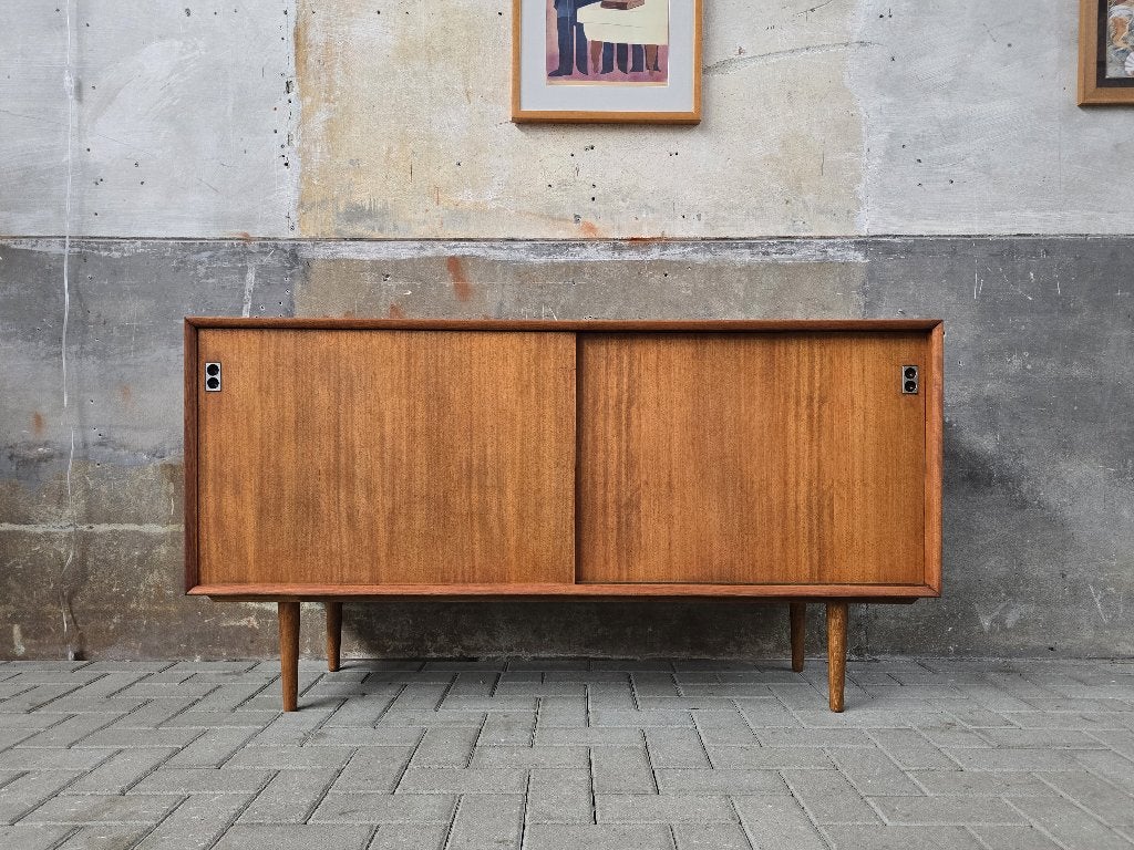 Mid Century Deens Design Kast | Lowboard Dressoir A. Vodder