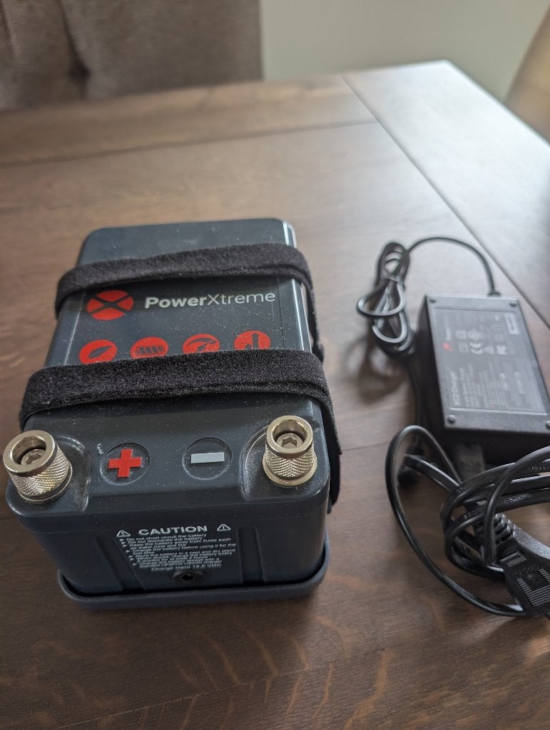 Power Xtreme X10 accu voor de caravanmover, Caravans en Kamperen, Caravan accessoires, Ophalen, Zo goed als nieuw