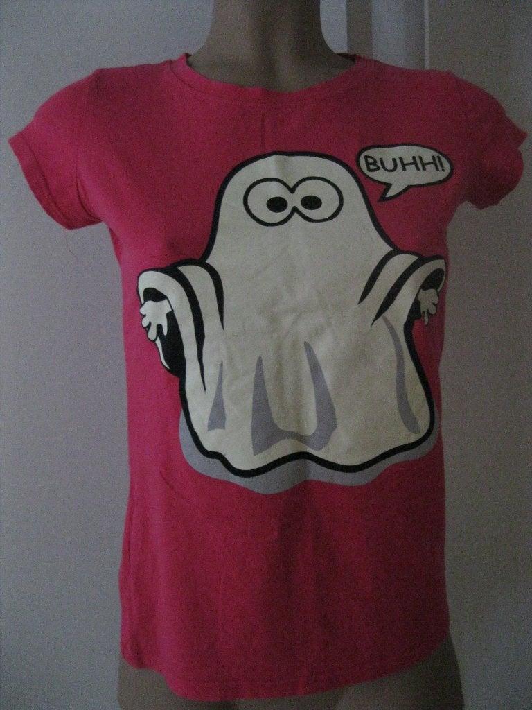 maat S, 1 Fishbone T-shirt, fuchsia met wit, 57 cm., Fishbone, Ophalen of Verzenden, Korte mouw, Roze