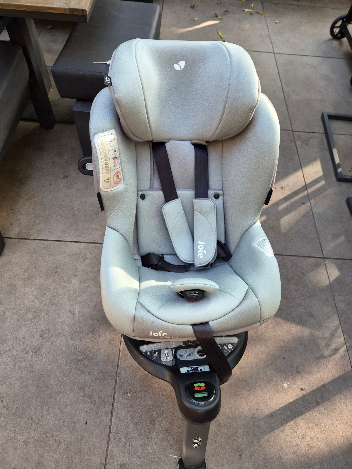 Joie i-Spin 360 autostoel - Grijs, Kinderen en Baby's, Gebruikt, Slaapstand, Isofix, Ophalen