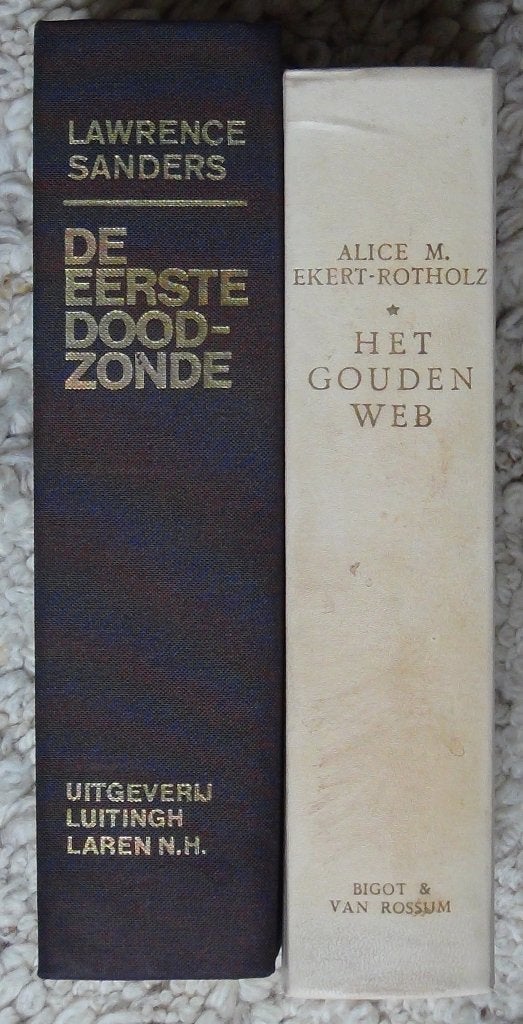 Romans, Boeken, Gelezen, Wereld overig, Alice M.Ekert - Rotholz en Lawrence Sanders., Ophalen of Verzenden