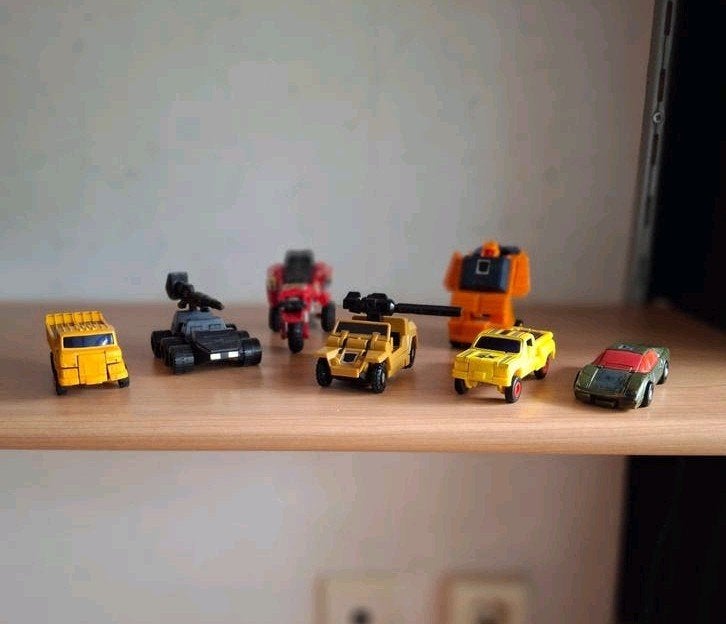 Transformers groepje ., G1, Ophalen of Verzenden, Gebruikt