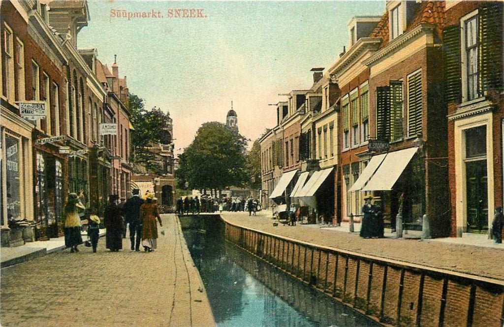 388-297-019 Sneek Suupmarkt, Verzenden, Voor 1920, Friesland