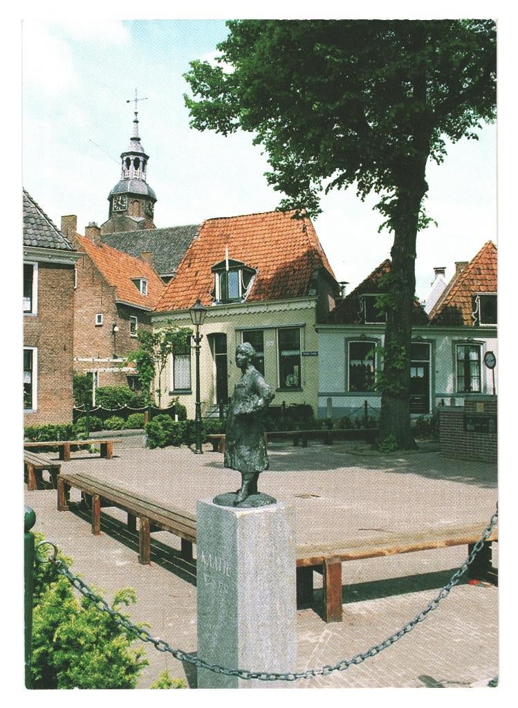 988014 Blokzijl Ov 294 Kaatje _Gelopen met  Wenspostzegel, Ophalen of Verzenden, 1980 tot heden, Gelopen, Overijssel