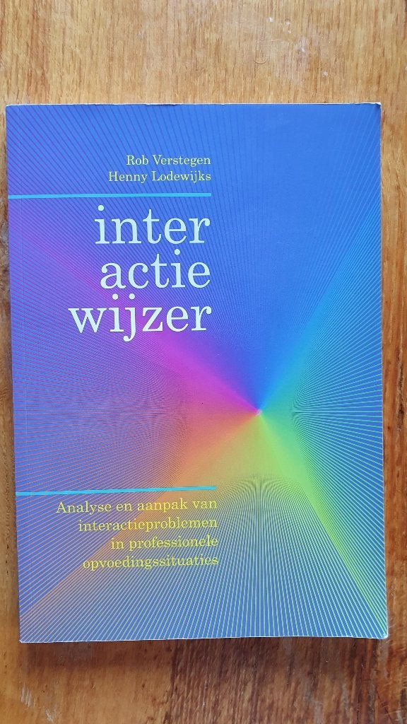 Interactiewijzer ISBN: 9789023255628, Zo goed als nieuw, Rob Verstegen & Henny Lodewijks, Beta, HBO