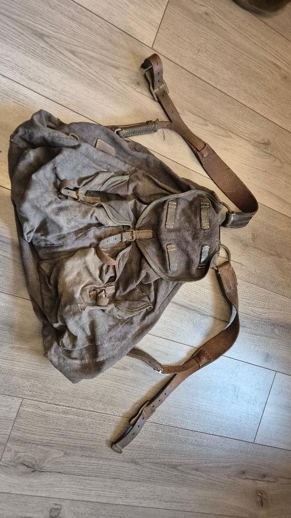 Originele duitse rugzak, Verzamelen, Militaria | Tweede Wereldoorlog, Ophalen of Verzenden, Engeland, Overige typen