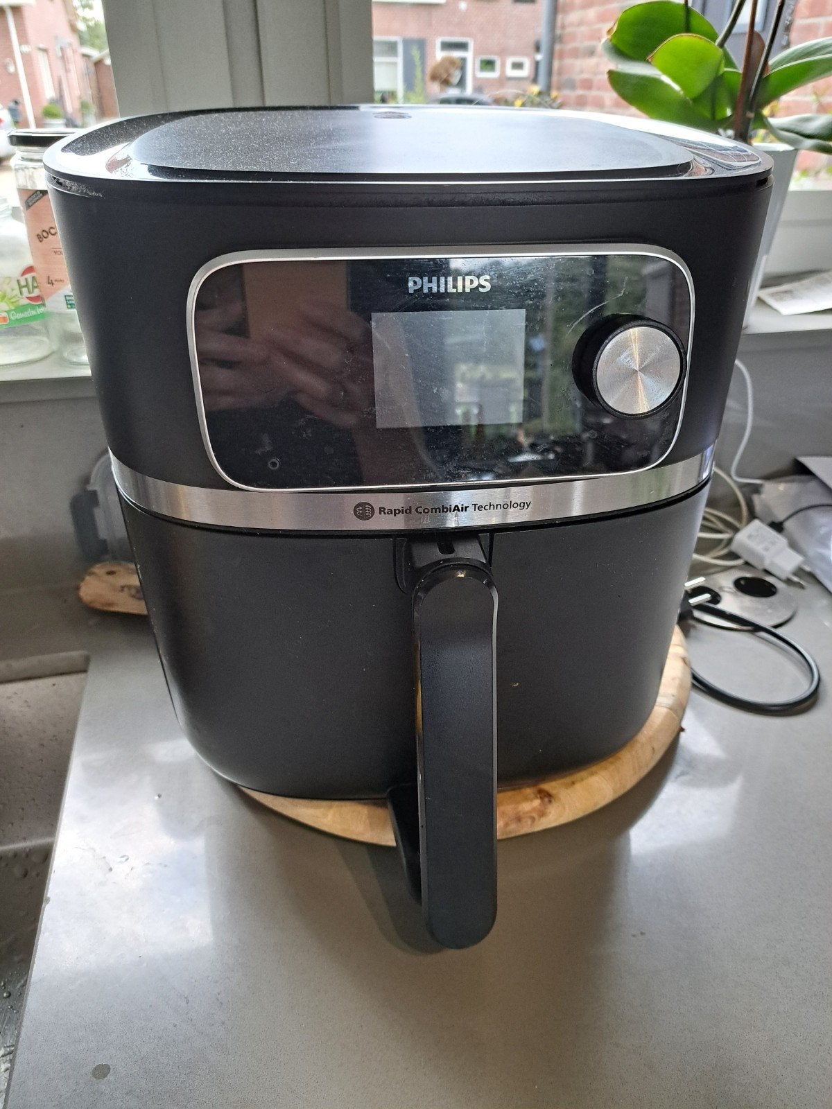 Philips Airfryer XXL HD9880/90 - Rapid CombiAir Technology, Ophalen, Gebruikt, Airfryer XXL, 1500 gram of meer