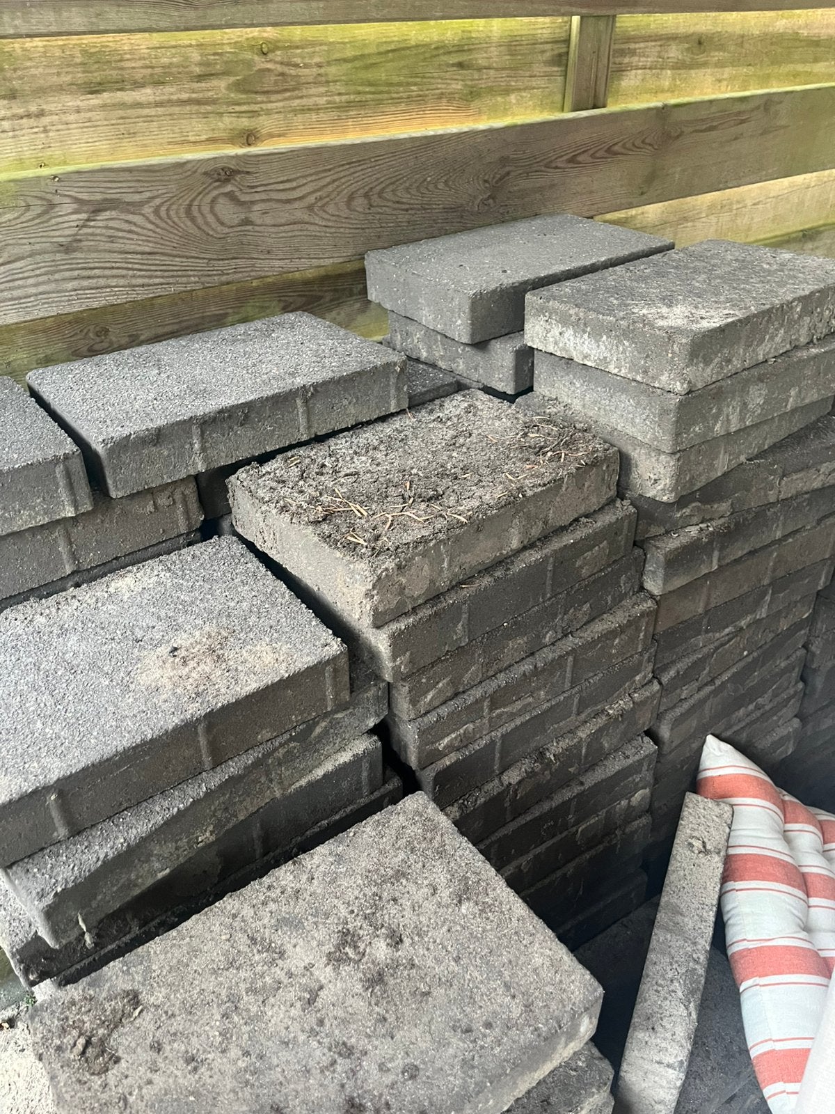 Antraciet Tegels 30x20 Emmen, Ophalen, Overige materialen, Gebruikt, 5 tot 10 m²