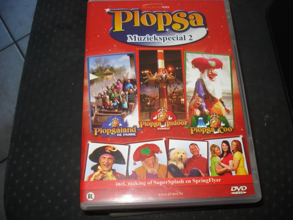 dvd plopsa muziekspecial 2 nummer 715, Cd's en Dvd's, Alle leeftijden, Ophalen of Verzenden, Zo goed als nieuw