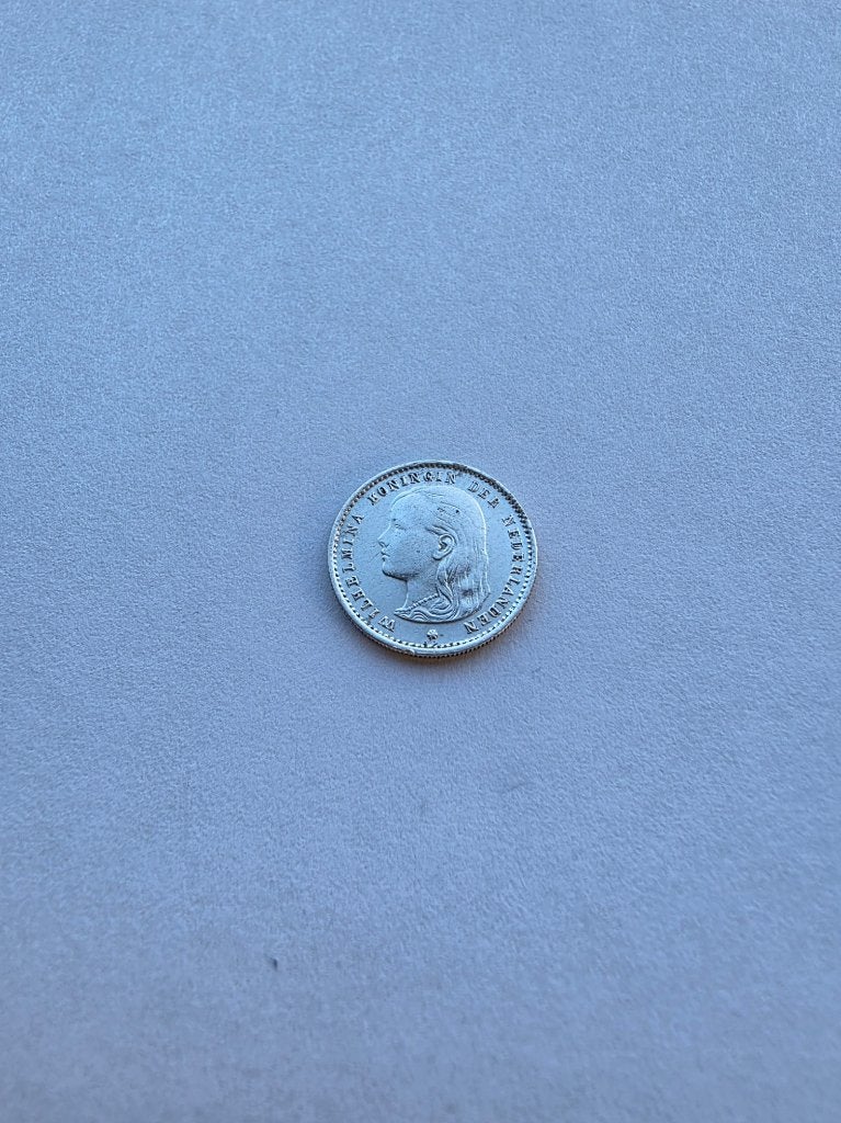 Hele mooie 10 CENT 1895, Postzegels en Munten, Munten | Nederland, Zilver, Ophalen of Verzenden, 10 cent, Koningin Wilhelmina