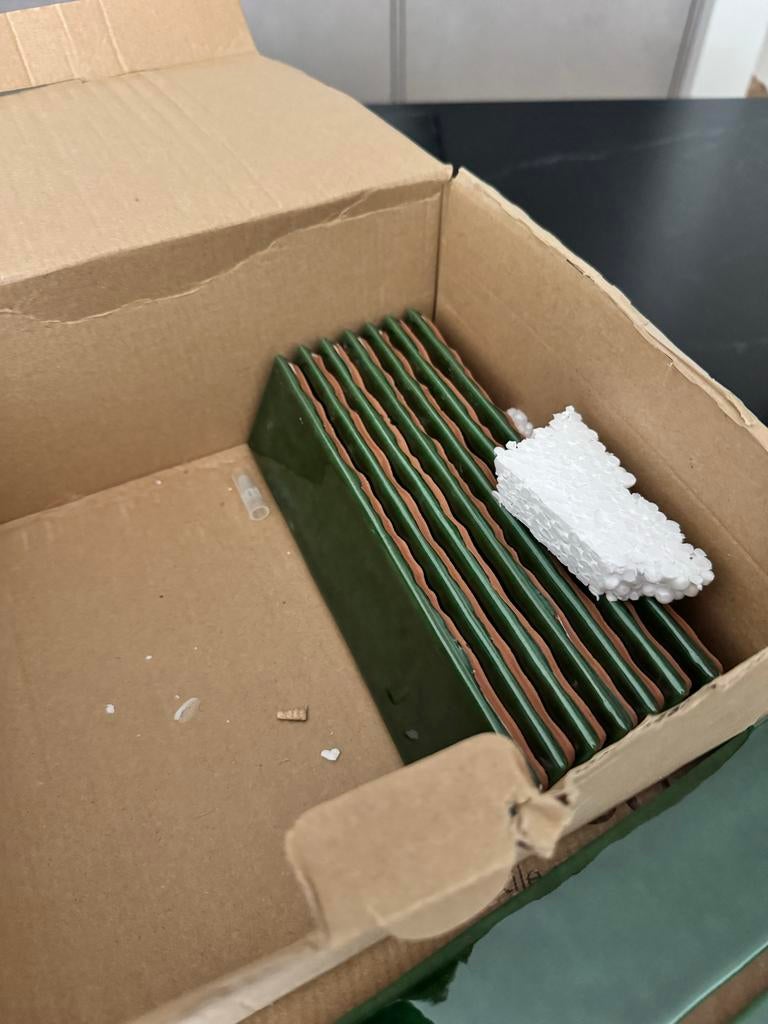 Marrakech ZELIJ Special Verde Cobre 5x20 cm tegels, Verzenden, Nieuw, Minder dan 20 cm, 20 tot 40 cm