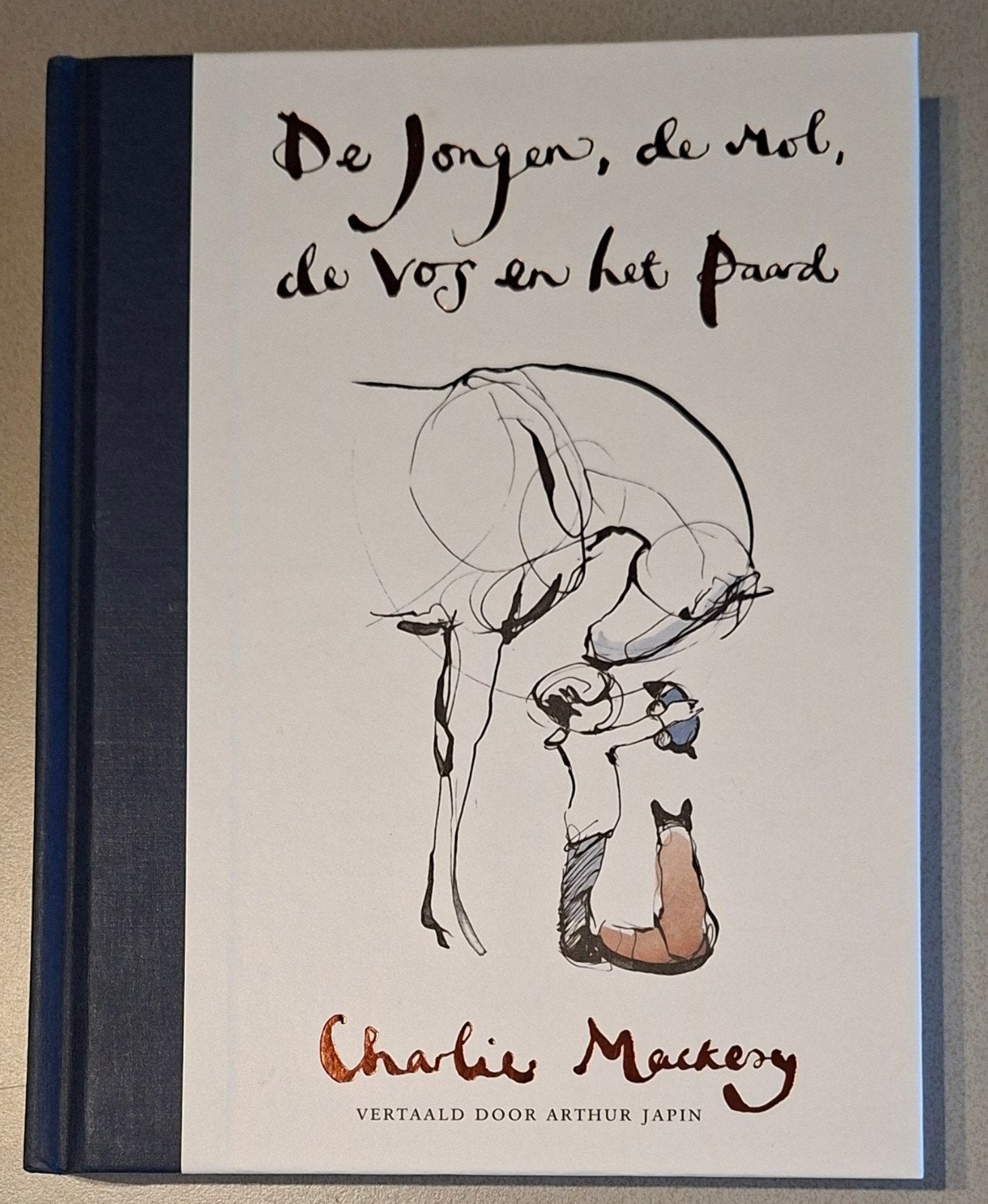De Jongen, de Mol, de Vos en het Paard - Charlie Mackesy, Ophalen, Zo goed als nieuw, Charlie Mackesy, Nederland
