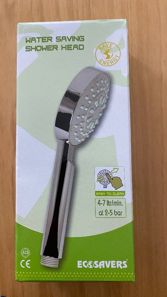 Waterbesparende douchekop - Ecosavers, Ophalen of Verzenden, Nieuw, Chroom, Douche