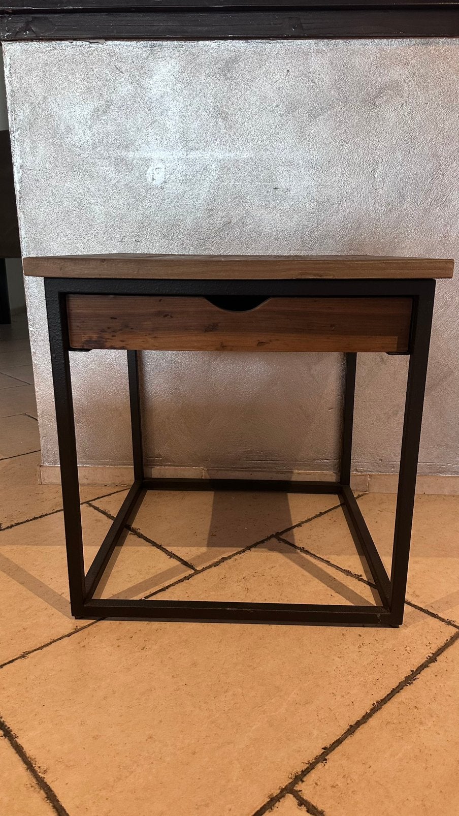 Rivièra Maison Shelter Island bijzettafel -NIEUW IN DOOS, 50 – 75, 50 tot 100 cm, Vierkant, Nieuw